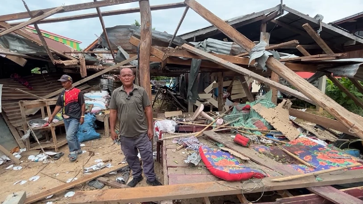 "ตาปอด" ชาวอุบลฯ วัย 89 ปี เหยื่อ BM-21 ตกใส่บ้าน จากไปอย่างสงบ