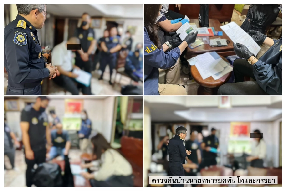 งามไส้! จับทหาร ยศ "พันโท-ร้อยโท" เอี่ยวขบวนการยาเสพติด "เสี่ยจิว"