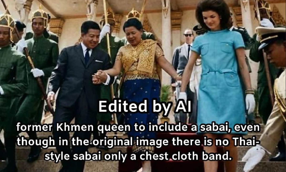 ดราม่าร้อน! จับโป๊ะภาพ AI 'เคลมชุดไทย' นังเพื่อนบ้านตัวดี ถูกแฉหน้าหงาย