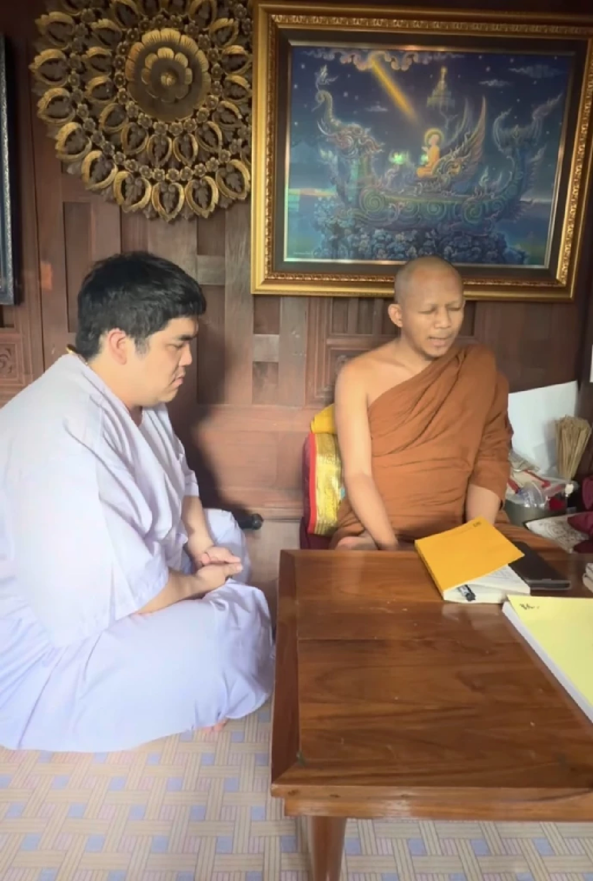 ‘แจ็ค แฟนฉัน’ พักหน้าจอ ขอลาไปปฏิบัติธรรม นุ่งขาวห่มขาวถือศีล 8