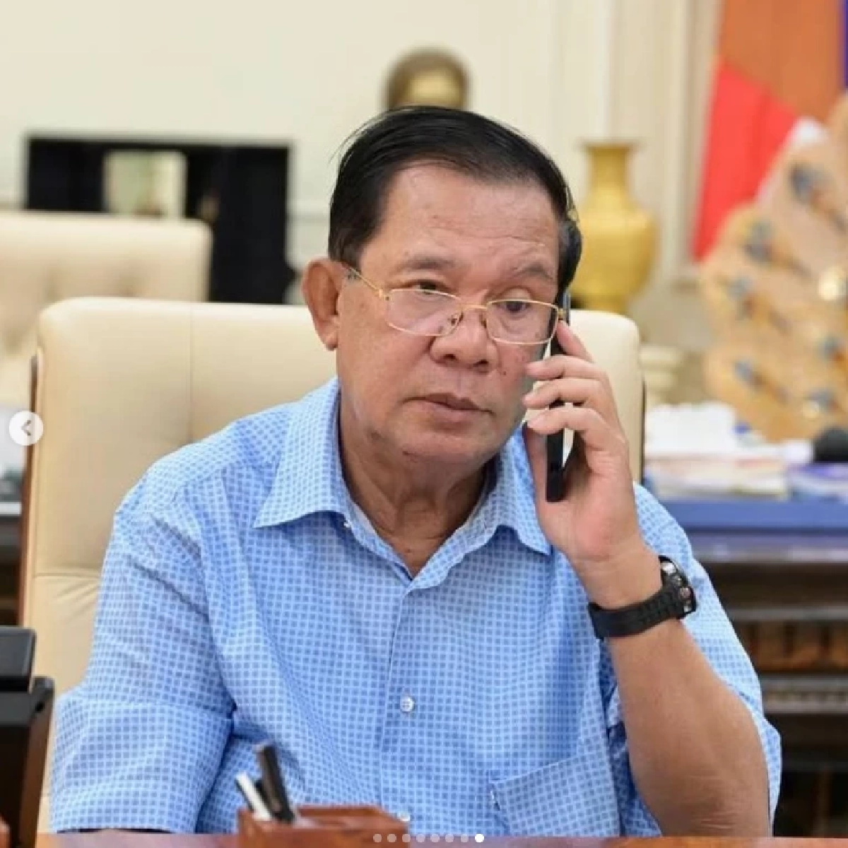 "ฮุนเซน" ควันออกหูโดนแกงตัดต่อหน้าใส่รากไม้เหมือน "โยนี"