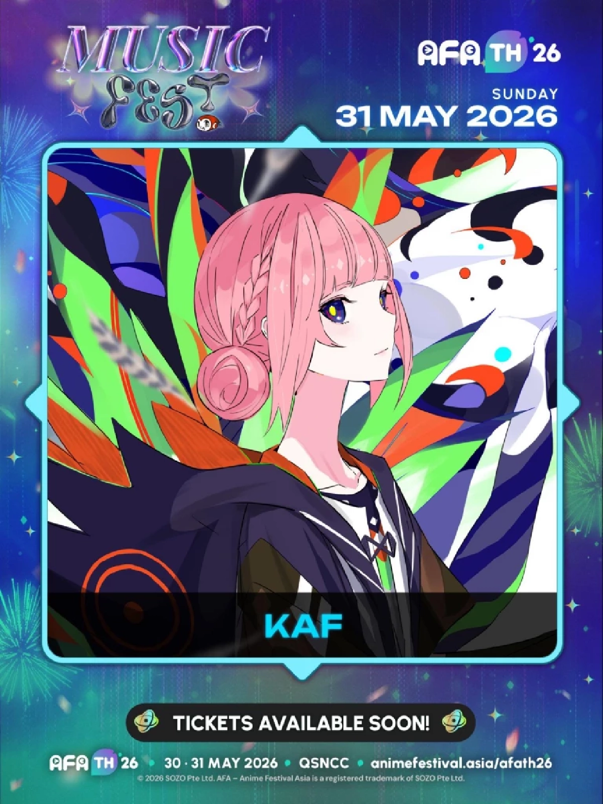 สายอนิเมะห้ามพลาด! Anime Festival Asia Thailand 2026 บุกกรุงเทพฯ