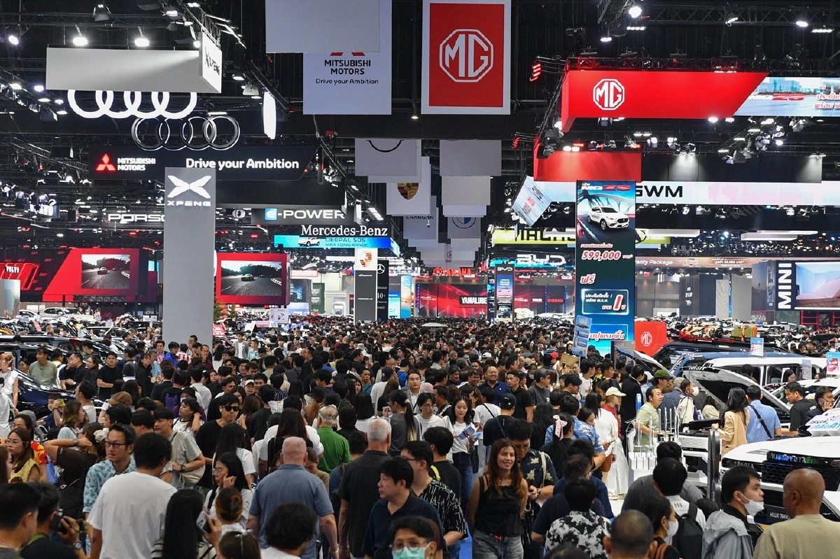 สรุปยอดจองรถ MOTOR SHOW 2026 ค่ายไหนคนจองเยอะสุด ในช่วงราคาน้ำมันแพง