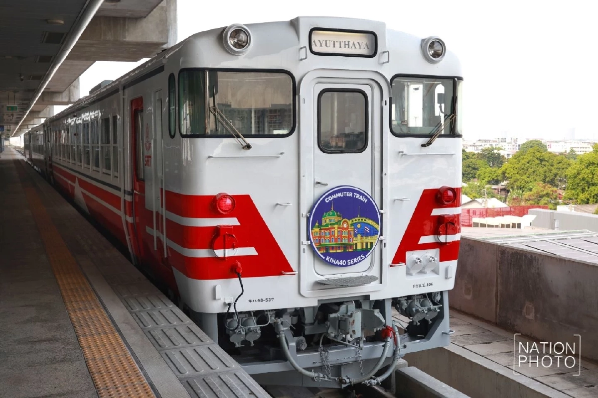 ไม่ต้องไปไกลถึงญี่ปุ่น รฟท. เปิดตัวรถไฟจาก JR East สู่ดอนเมือง-อยุธยา ตั๋วเริ่ม 30 บาท