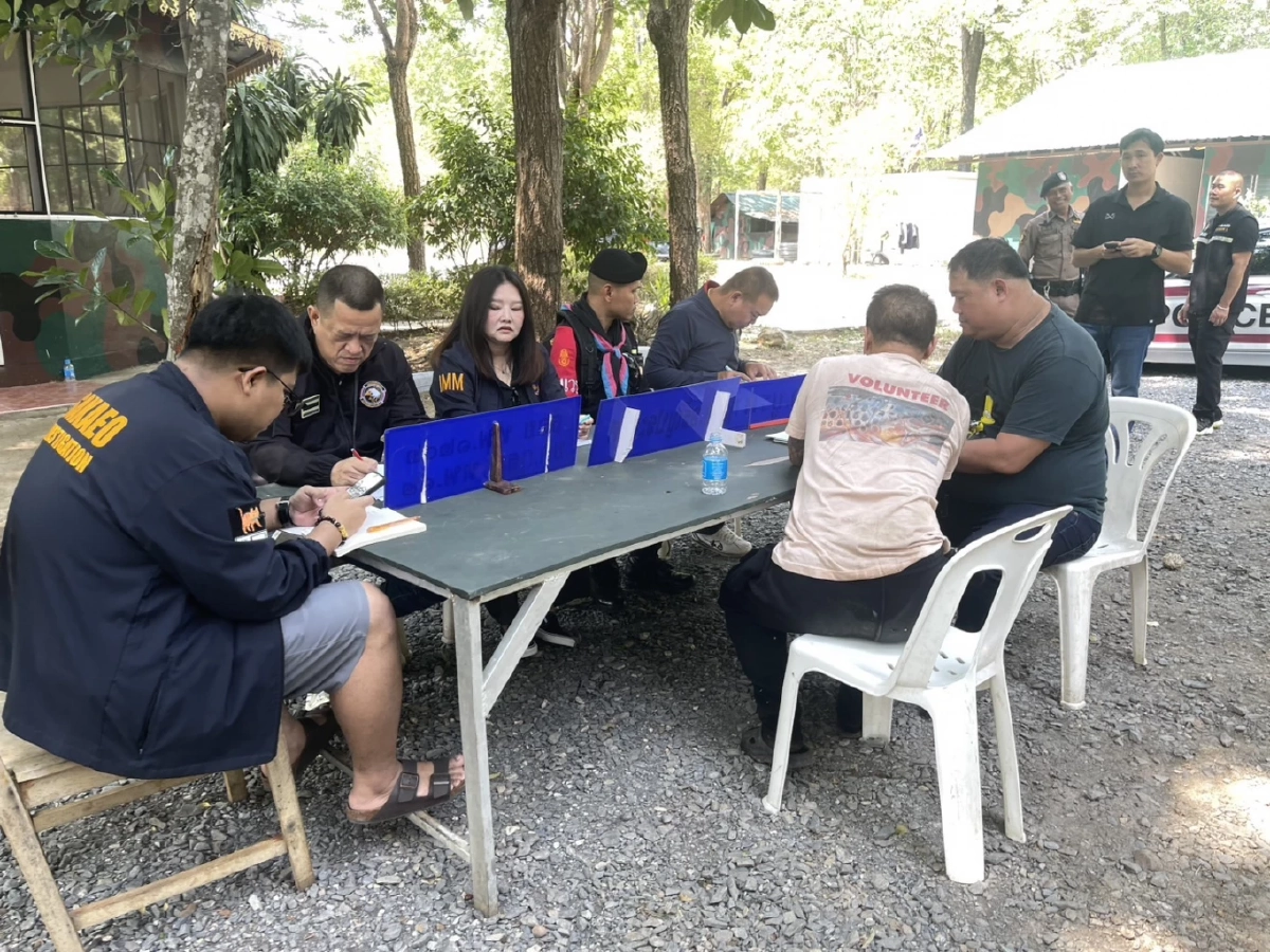 สกัดจับสแกมเมอร์! ลอบเข้าไทยพร้อมปืน-กระสุน ซักทอดเพื่อนอีก 10