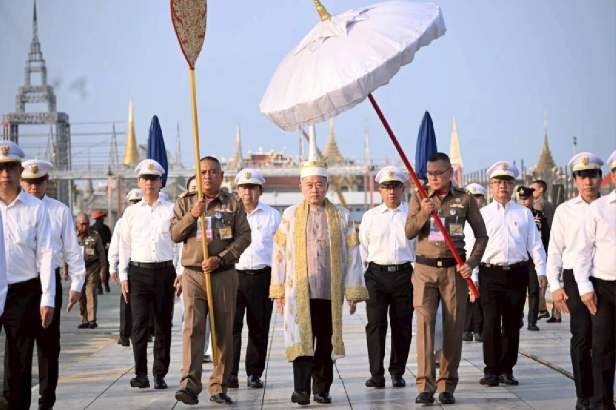 ปลัดเกษตรฯ ซ้อมย่อยเพื่อเตรียมความพร้อมพระราชพิธีพืชมงคลจรดพระนังคัลแรกนาขวัญ ประจำปี 2569 ณ มณฑลพิธีท้องสนามหลวง