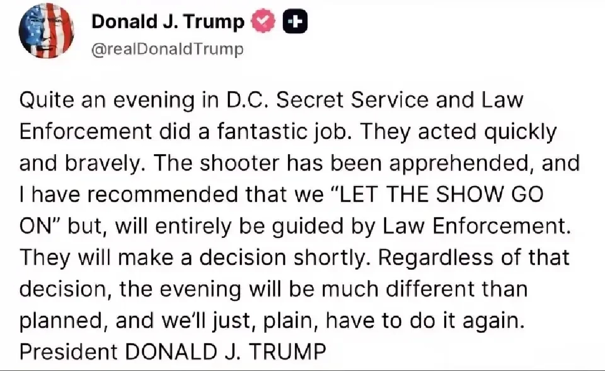 รัวแปดนัด! กลางทำเนียบขาวเร่งอพยพ ‘ทรัมป์-เมลาเนีย’ หนีตาXโกลาหล