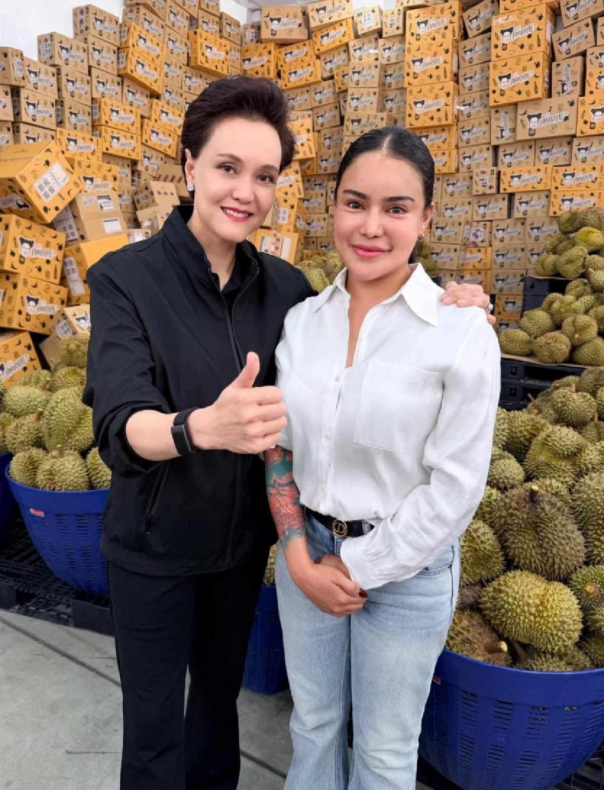 “วริสา” ถาม “ศุภจี” ขายทุเรียนลูกละ 100 บาท สร้างคอนเทนต์?