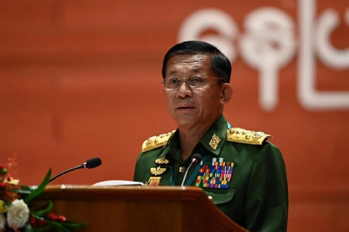 "มิน อ่อง หล่าย" ผงาดนั่งเก้าอี้ ปธน.เมียนมา! กุมบังเหียนต่ออีก 5 ปี