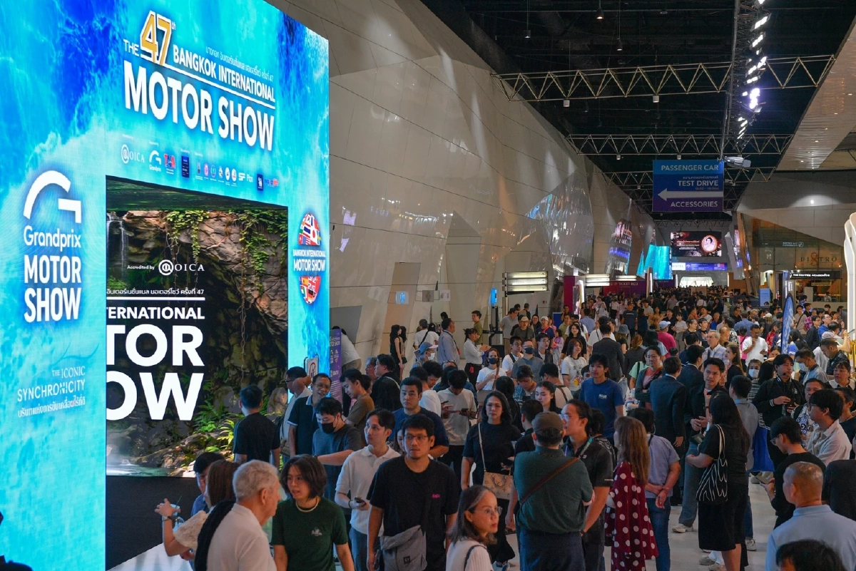 สรุปยอดจองรถ MOTOR SHOW 2026 ค่ายไหนคนจองเยอะสุด ในช่วงราคาน้ำมันแพง