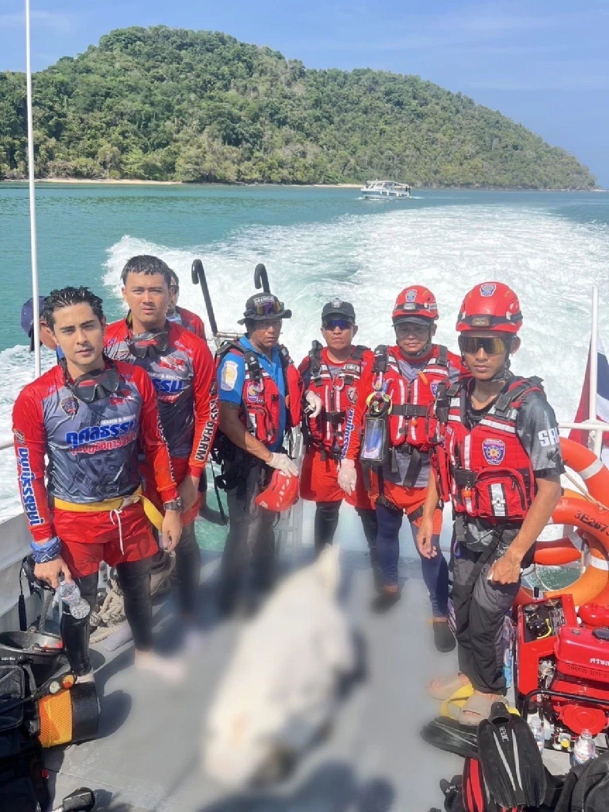 พบแล้ว! ร่างไกด์หนุ่ม เหตุไฟไหม้เรือสปีดโบ๊ท ที่ภูเก็ต