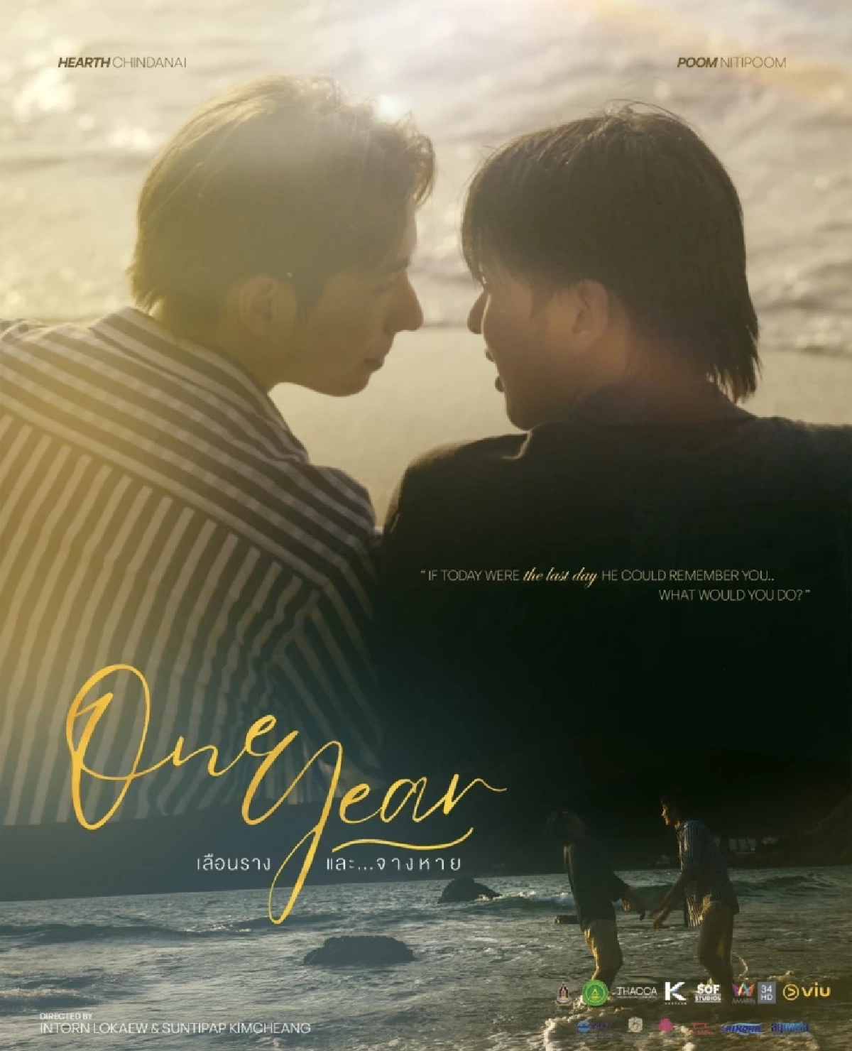 "ฮาร์ธ–ภูมิ" เสิร์ฟเคมีคู่ ในซีรีส์ One Year เลือนรางและจางหาย