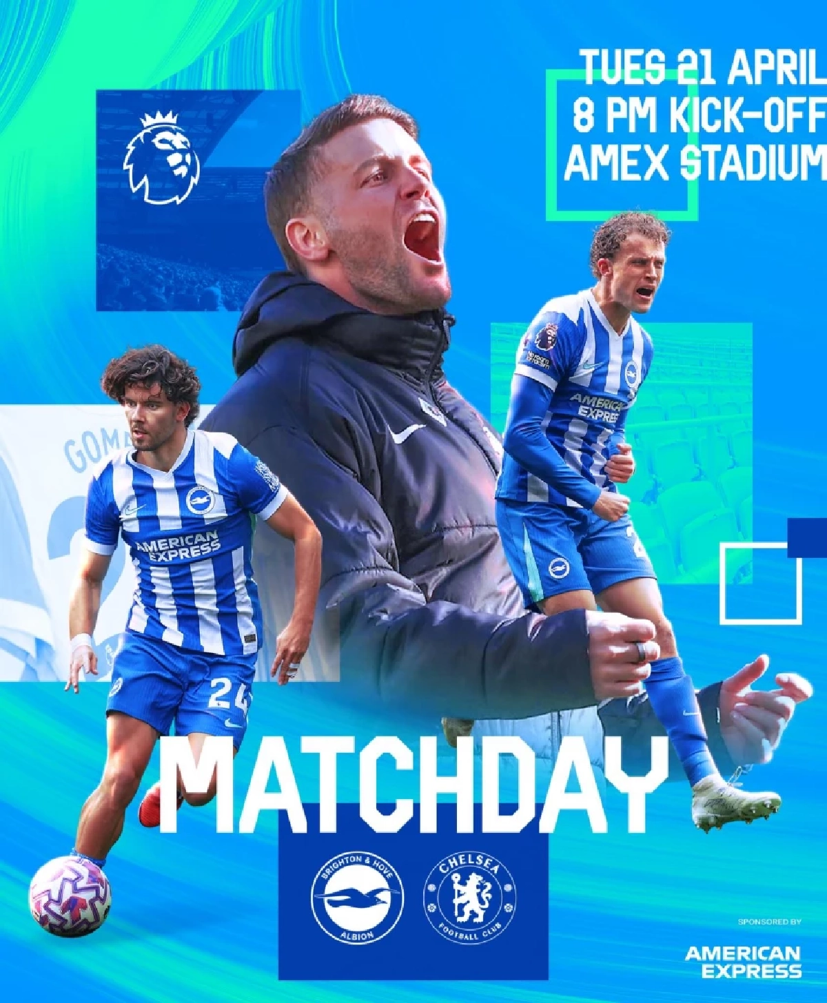 LIVE ลิงค์ดูบอลสด "ไบรท์ตัน พบ เชลซี" พรีเมียร์ลีก อังกฤษ 02.00 น.