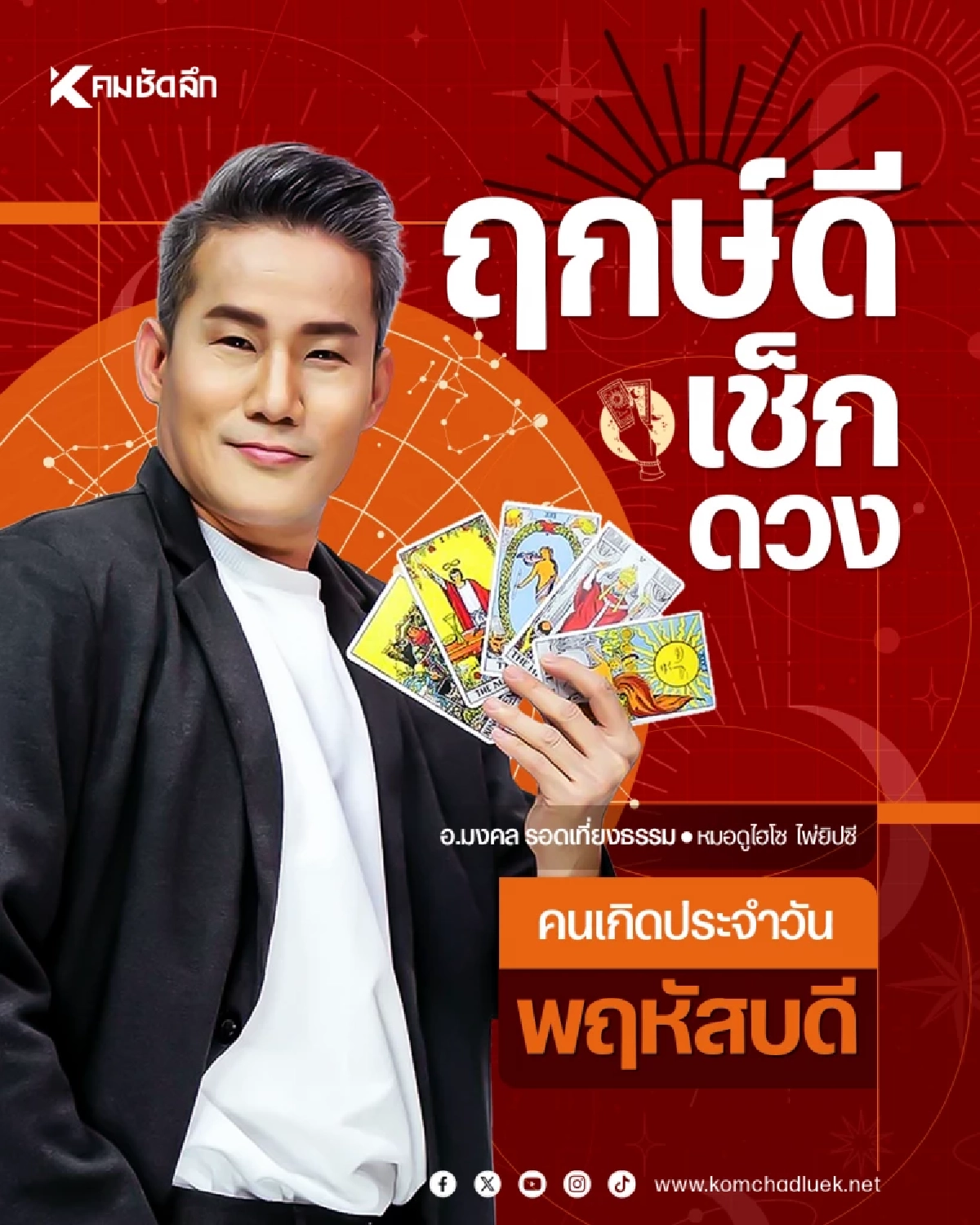 "เช็คดวงวันนี้" เลขเด็ด เลขที่บ้าน วันพฤหัสบดีที่ 2 เมษายน พ.ศ.2569