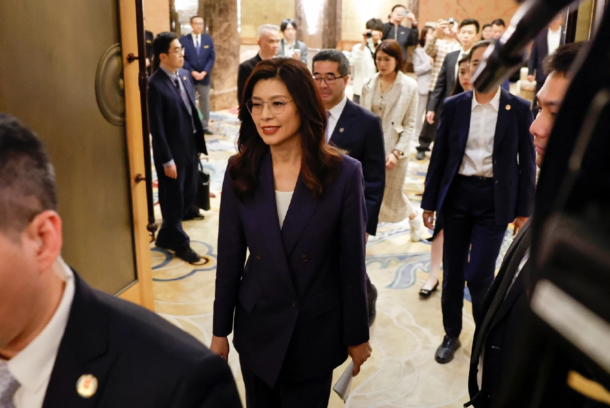 ภารกิจสันติภาพ! ผู้นำฝ่ายค้านไต้หวัน หารือ "สี จิ้นผิง" ลดความตึงเครียดช่องแคบ-นโยบายจีนเดียว