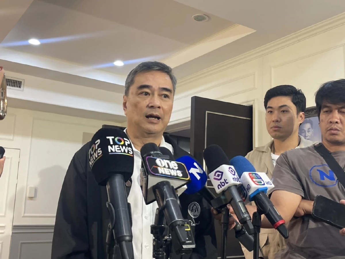 ใครหนอ? “อภิสิทธิ์” เผย เตรียมเปิดตัวผู้สมัคร ผู้ว่าฯ กทม.