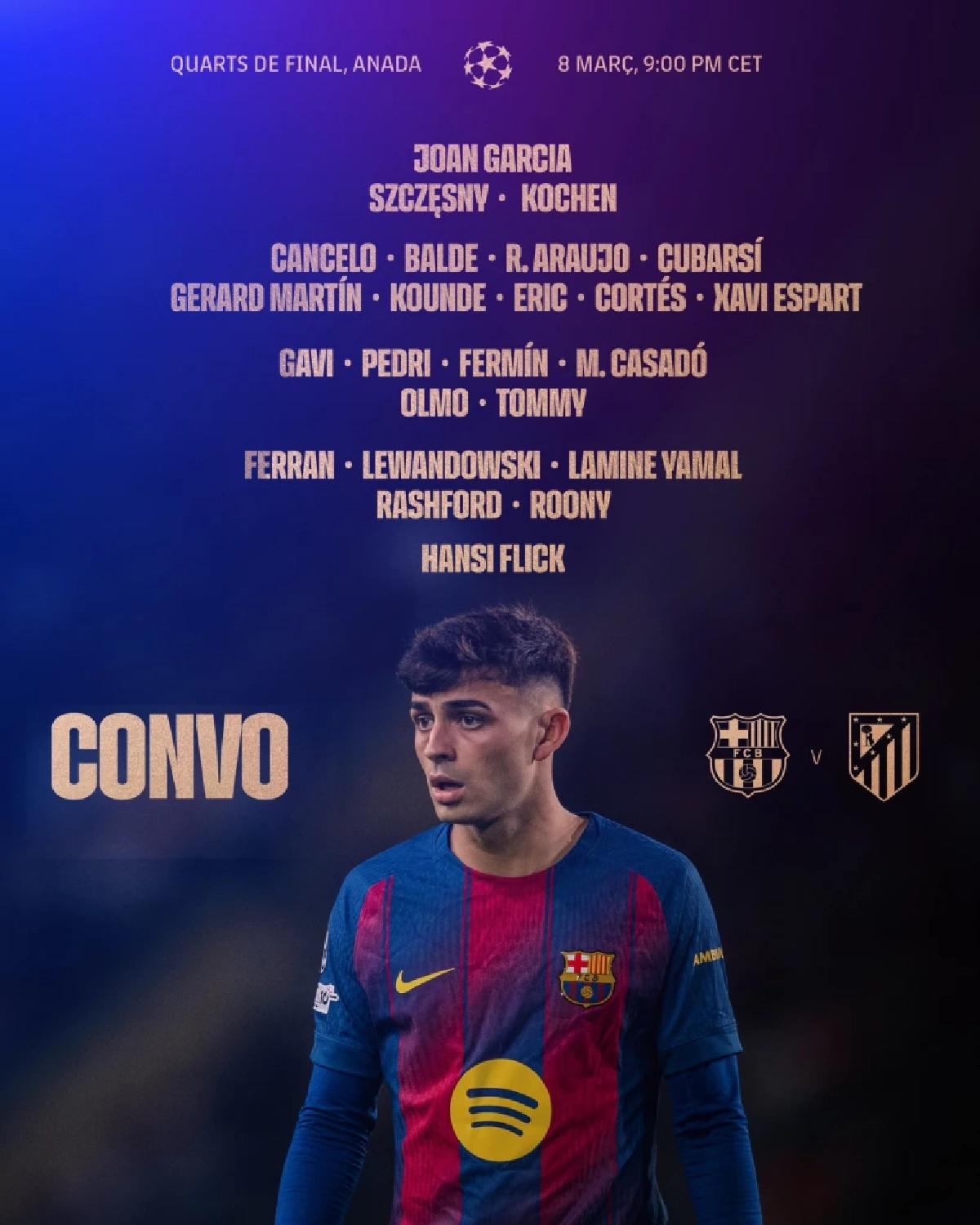 LIVE ดูบอลสด UCL "บาร์เซโลน่า พบ แอต.มาดริด" ยูฟ่า แชมเปี้ยนส์ ลีก 02.00 น.