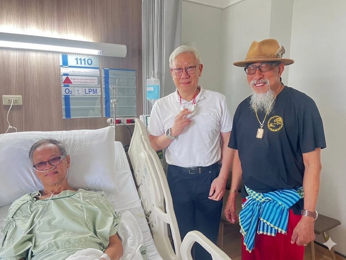 "เหน่ง นิติพล" ทรุดหนักหามส่ง รพ. "ถั่วแระ" รุดเยี่ยมเผยคำพูดสุดบีบหัวใจ