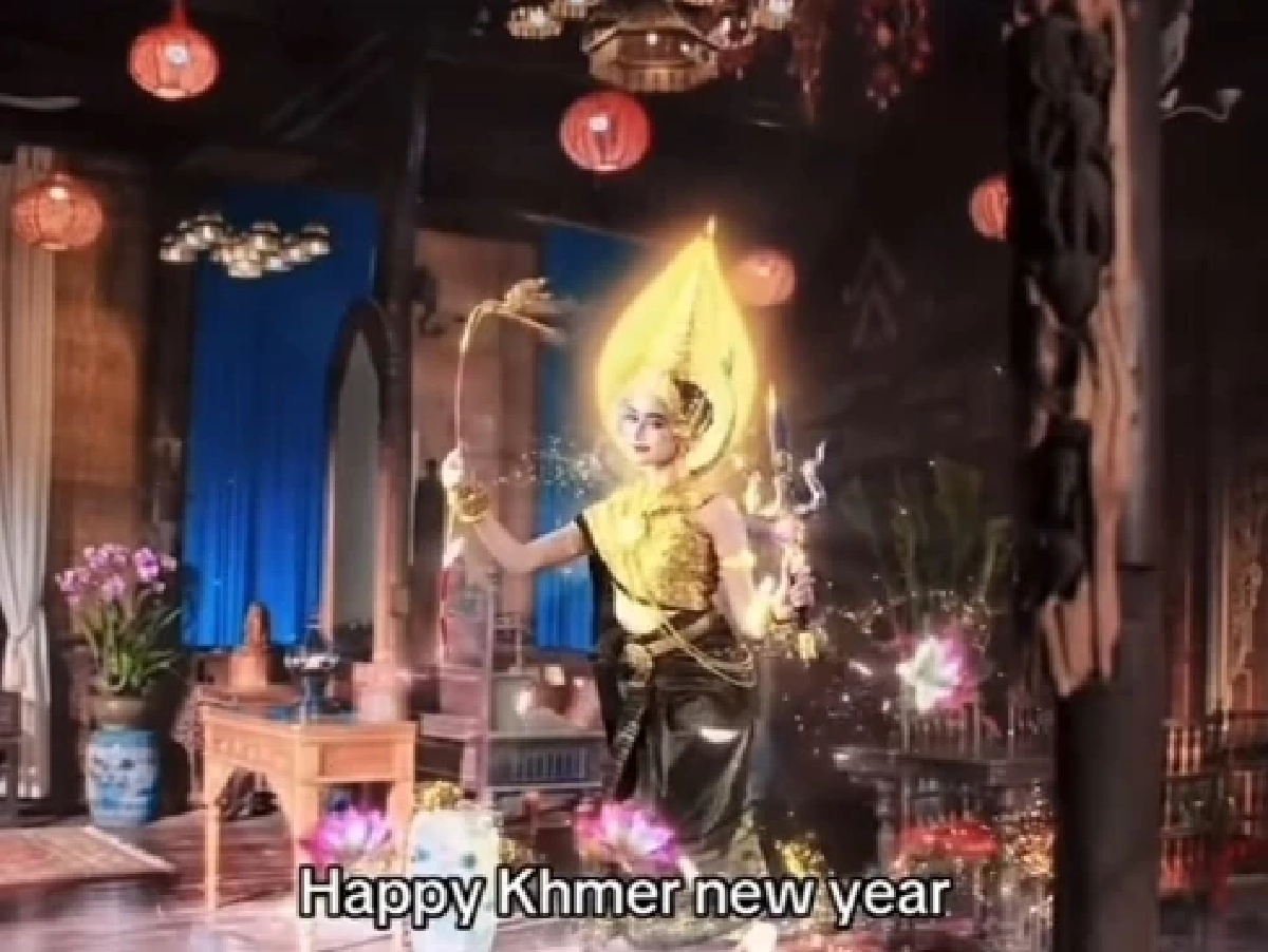 ทัวร์จีนลงยับ  ‘เจ้าหญิงกัมพูชา’ โพสต์คลิปโปรโมท ‘มหาสงกรานต์เขมร’