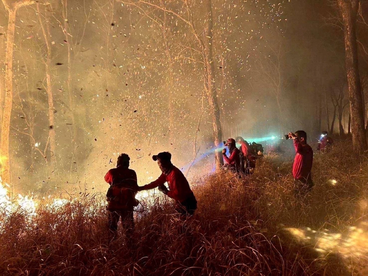 ทส. สยบไฟป่าเชียงใหม่ ฮอตสปอตลดฮวบ-ระดมพล "ทส. หนึ่งเดียว" กู้คืนอากาศบริสุทธิ์