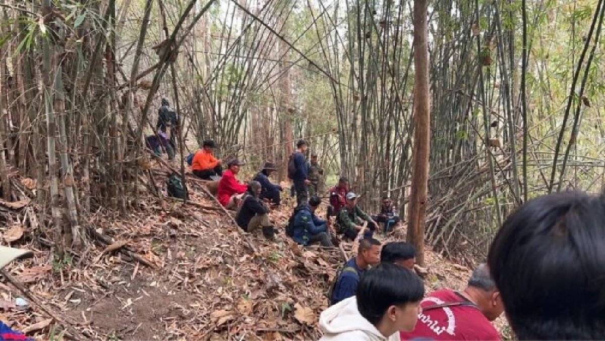 สุดเศร้า! เจ้าหน้าที่ลาดตระเวนดับไฟป่าพลัดหลงก่อนพบเสียชีวิต