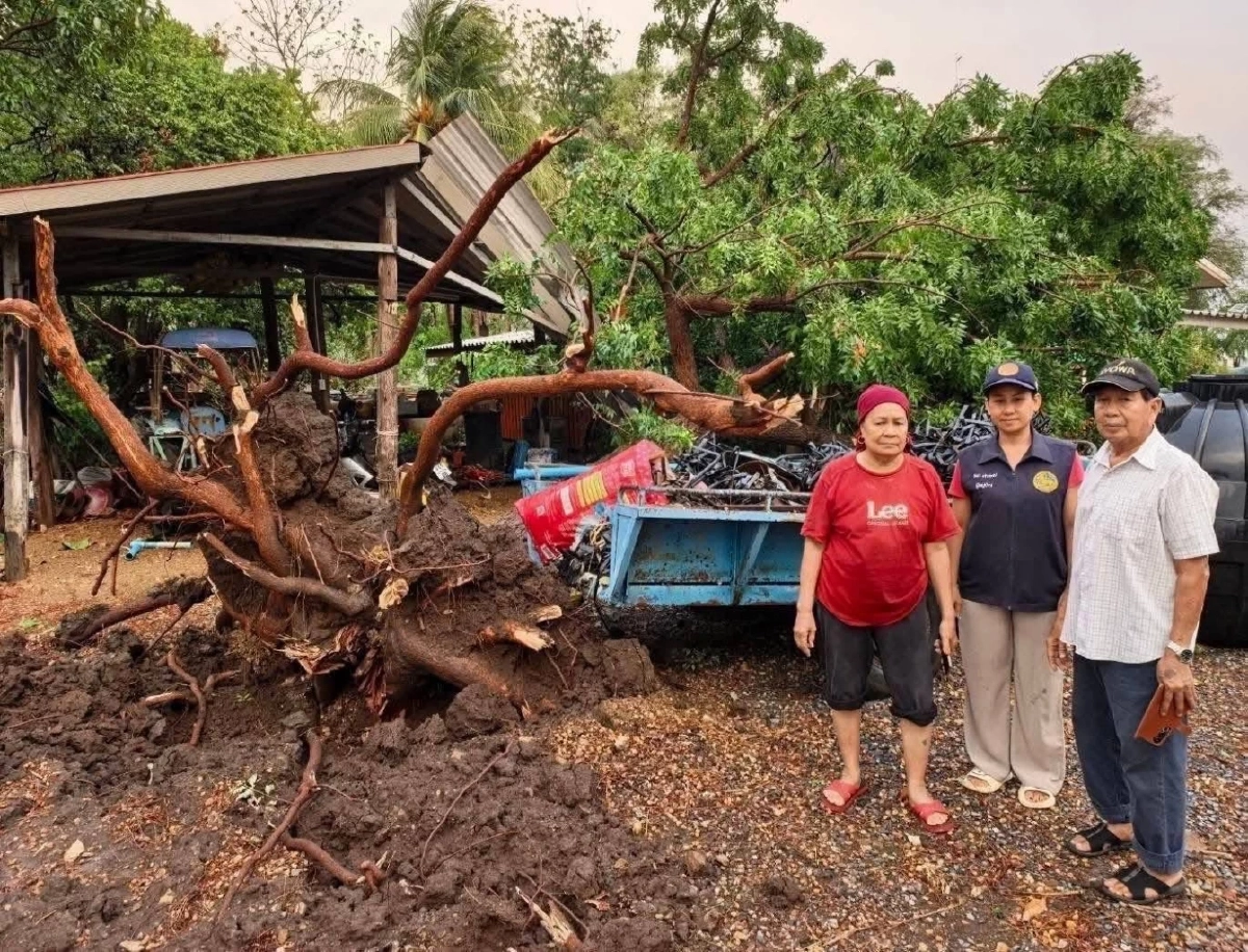 พังเละ! พายุฤดูร้อน ถล่ม 7 จังหวัด พังไป 268 หลัง เหนือ-กลาง-อีสาน ต้องระวัง