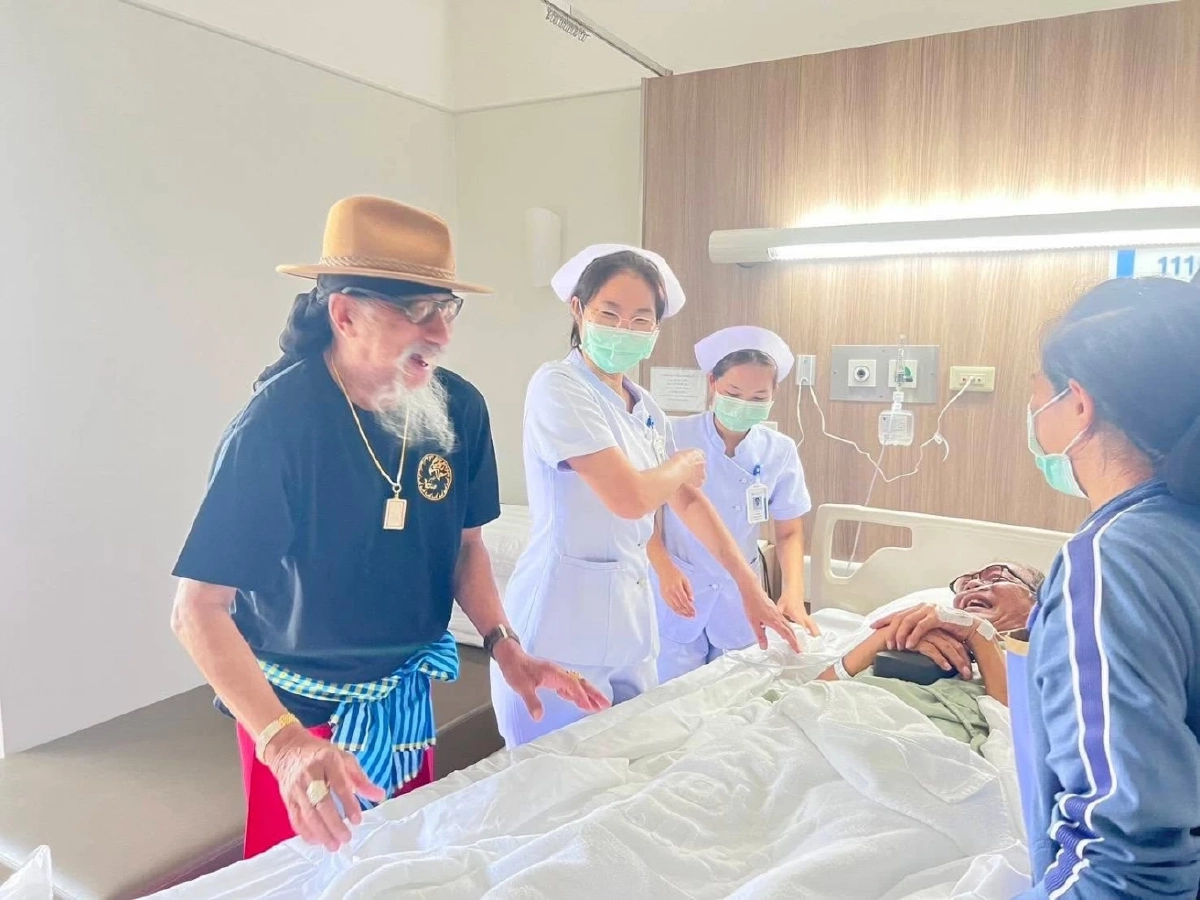 "เหน่ง นิติพล" ทรุดหนักหามส่ง รพ. "ถั่วแระ" รุดเยี่ยมเผยคำพูดสุดบีบหัวใจ