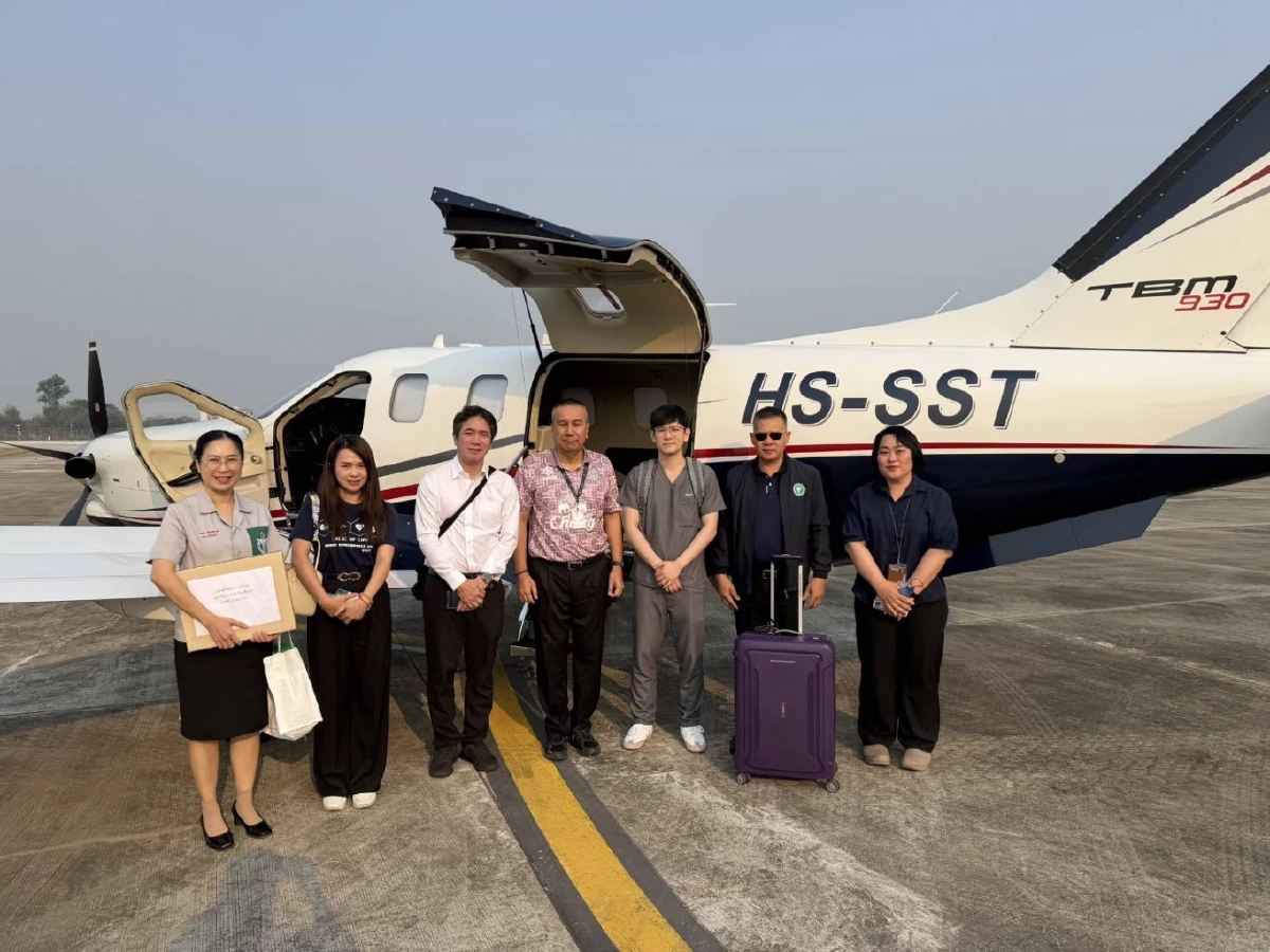 ภารกิจที่เหนือกว่าหน้าที่ แม้ "นายกฯ" ติดประชุม ครม. แต่ส่ง "หัวใจติดปีก" ช่วยชีวิตเพื่อนมนุษย์