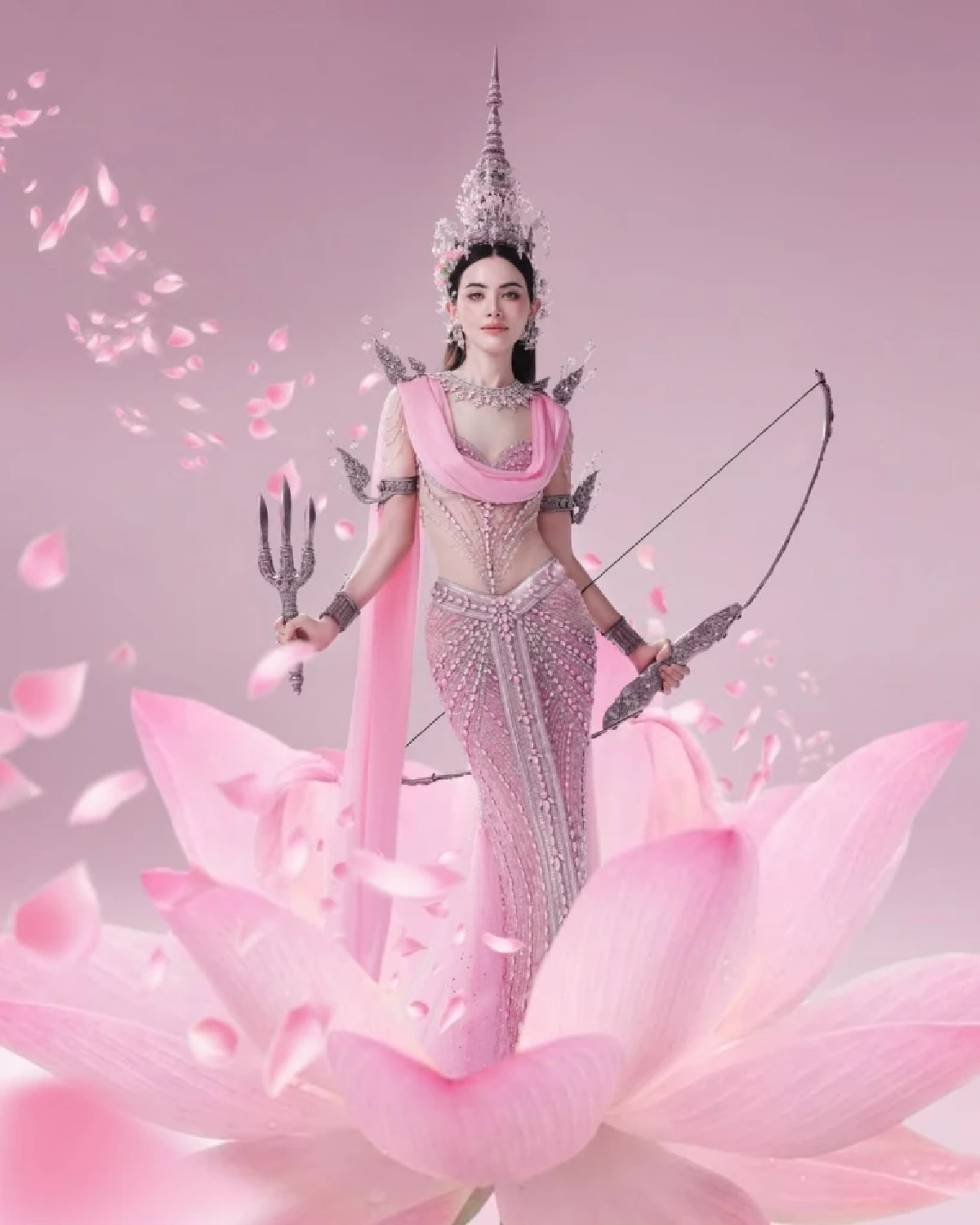 สวยตาแตก! "ใหม่ ดาวิกา" แปลงโฉม เป็นนางสงกรานต์ 2569 สุดจึ้ง