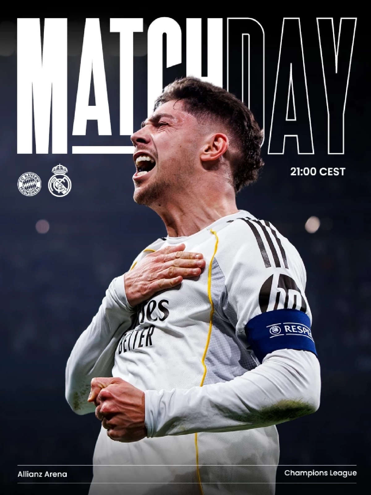 LIVE ดูบอลสด UCL "บาเยิร์น พบ เรอัล มาดริด" ยูฟ่า แชมเปี้ยนส์ ลีก 02.00 น.