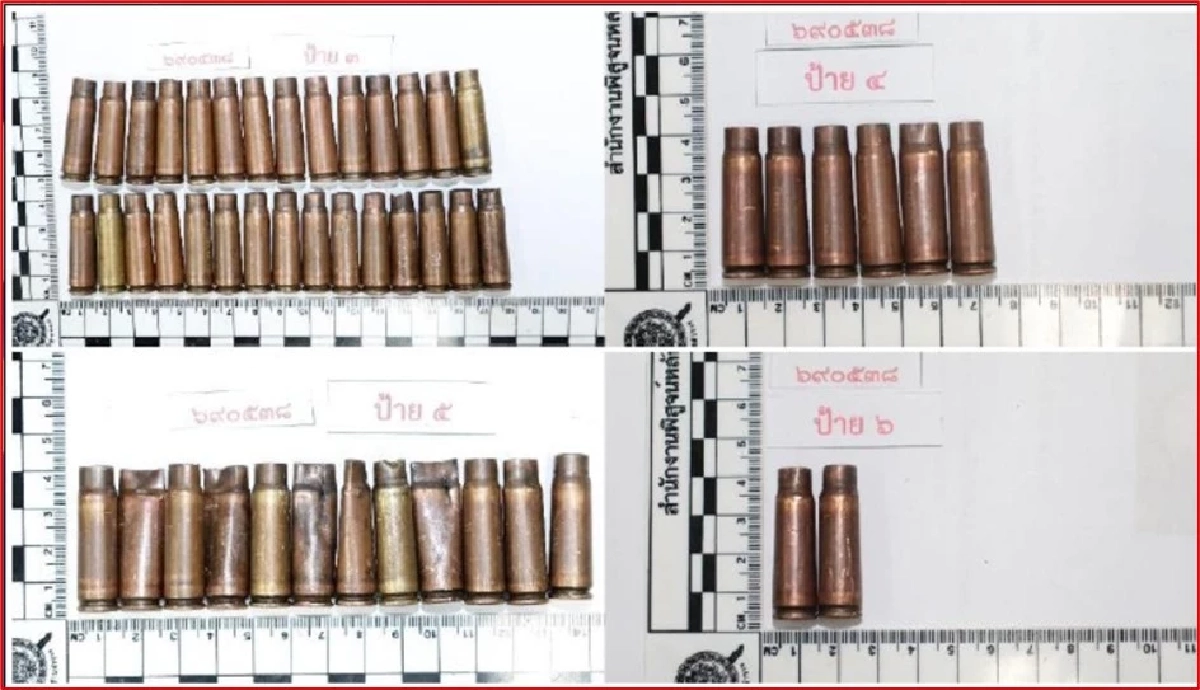 โหดมาก! เปิดผลพิสูจน์ ปืนยิง "ปลัดจะแนะ" 4 ชนิด ก่อเหตุมาแล้ว 19 คดี