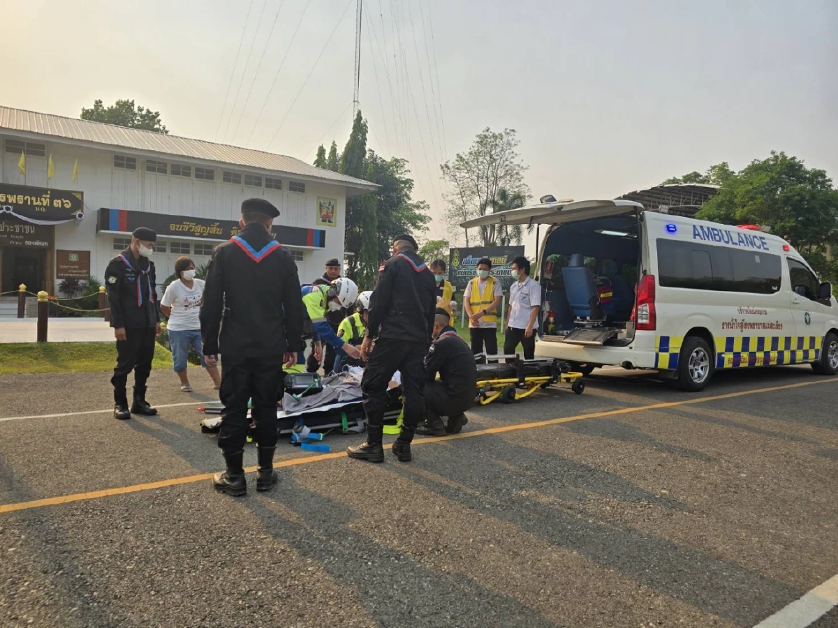 ​วินาทีชีวิต ภารกิจ ฮ.หมายเลข 5120 บินด่วนช่วยผู้ป่วยหัวใจวายจากพื้นที่ห่างไกล