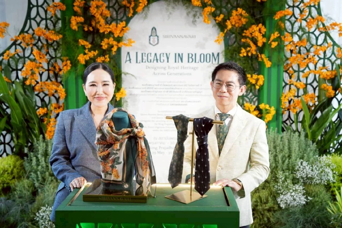 สถาบันพระปกเกล้า ร่วมกับแบรนด์ SIRIVANNAVARI จัดงาน ‘A Legacy in Bloom’