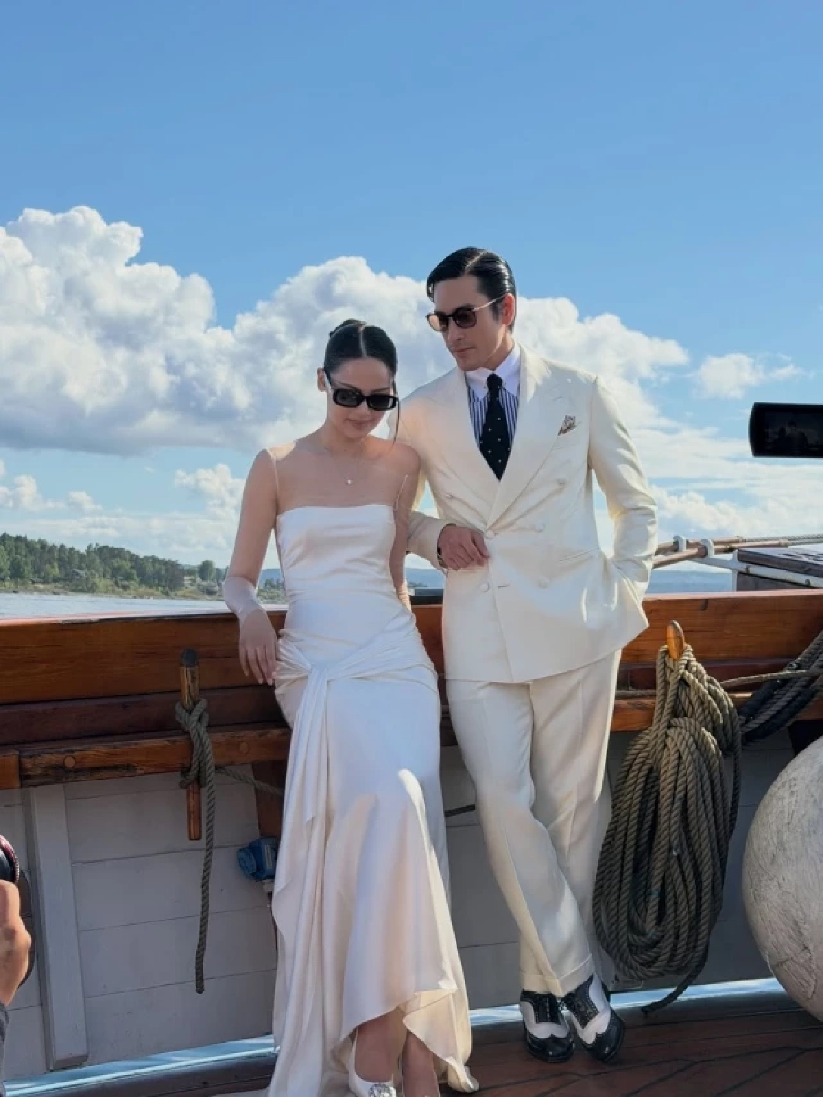 สวยหล่อทั้งคู่! งานแต่ง "ณเดชน์ - ญาญ่า" ที่นอร์เวย์ เต้นเปิดตัวน่ารักมากๆ
