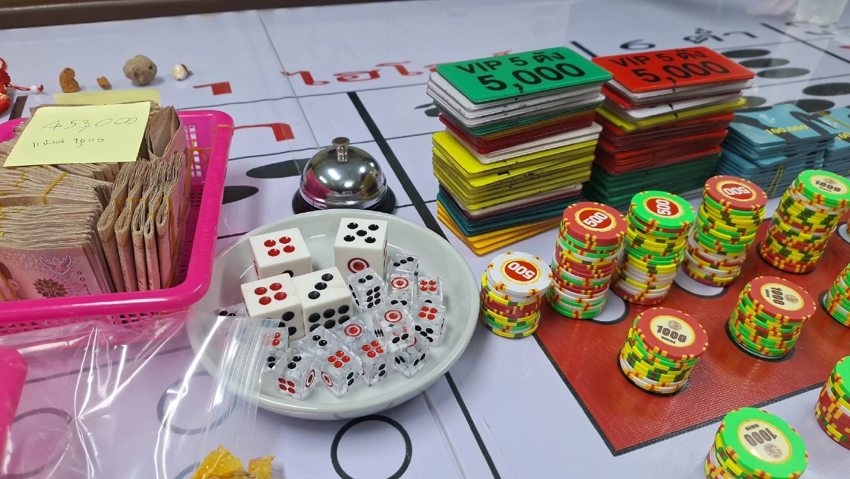 ทลายบ่อน "ปิดเกมส์ปากน้ำ" รวบนักพนัน-จีนเทา เงินหมุนเวียนพุ่ง 43 ล้านต่อวัน!