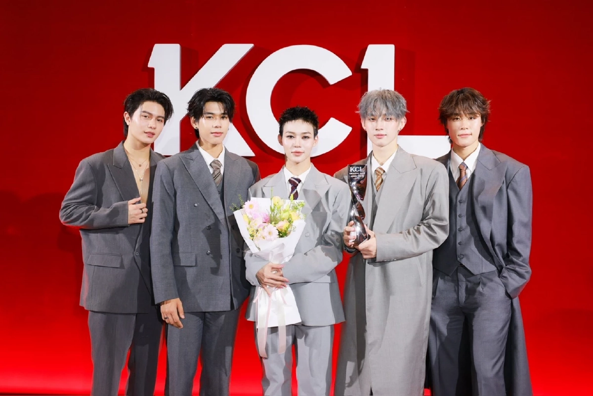 'LYKN' คว้า 'T-POP ชายยอดเยี่ยม' ตอกย้ำคุณภาพตัวท็อป KCL AWARDS 2026