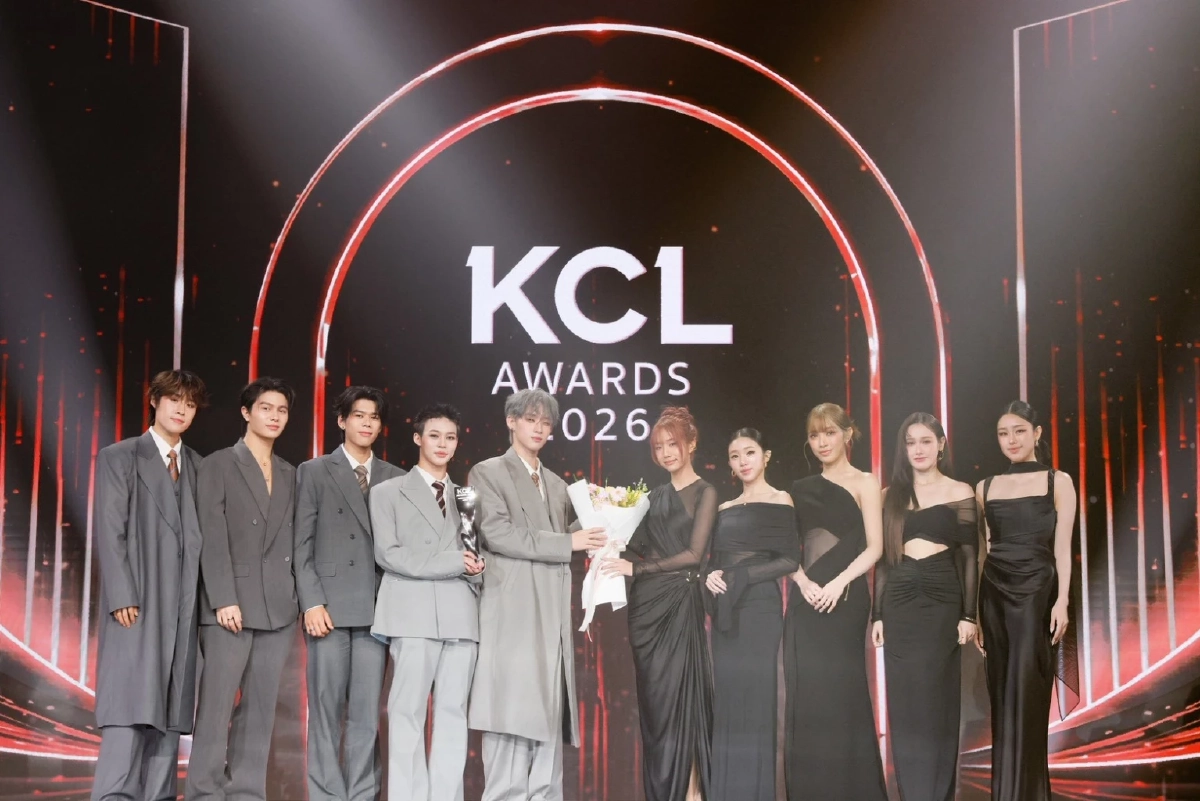 'LYKN' คว้า 'T-POP ชายยอดเยี่ยม' ตอกย้ำคุณภาพตัวท็อป KCL AWARDS 2026