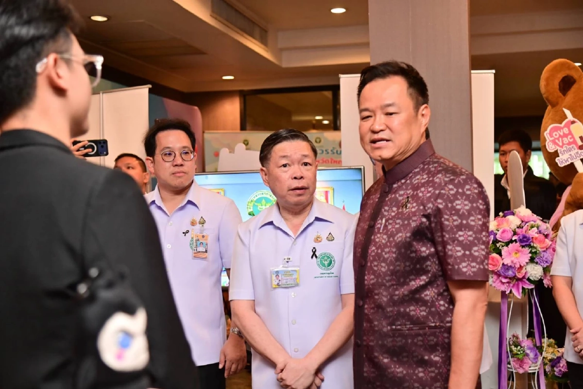 กรมควบคุมโรคยกระดับวัคซีน PCV เข้าสิทธิประโยชน์แห่งชาติ เริ่มพร้อมกันปี 2570