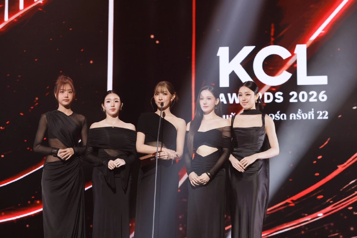 'LYKN' คว้า 'T-POP ชายยอดเยี่ยม' ตอกย้ำคุณภาพตัวท็อป KCL AWARDS 2026