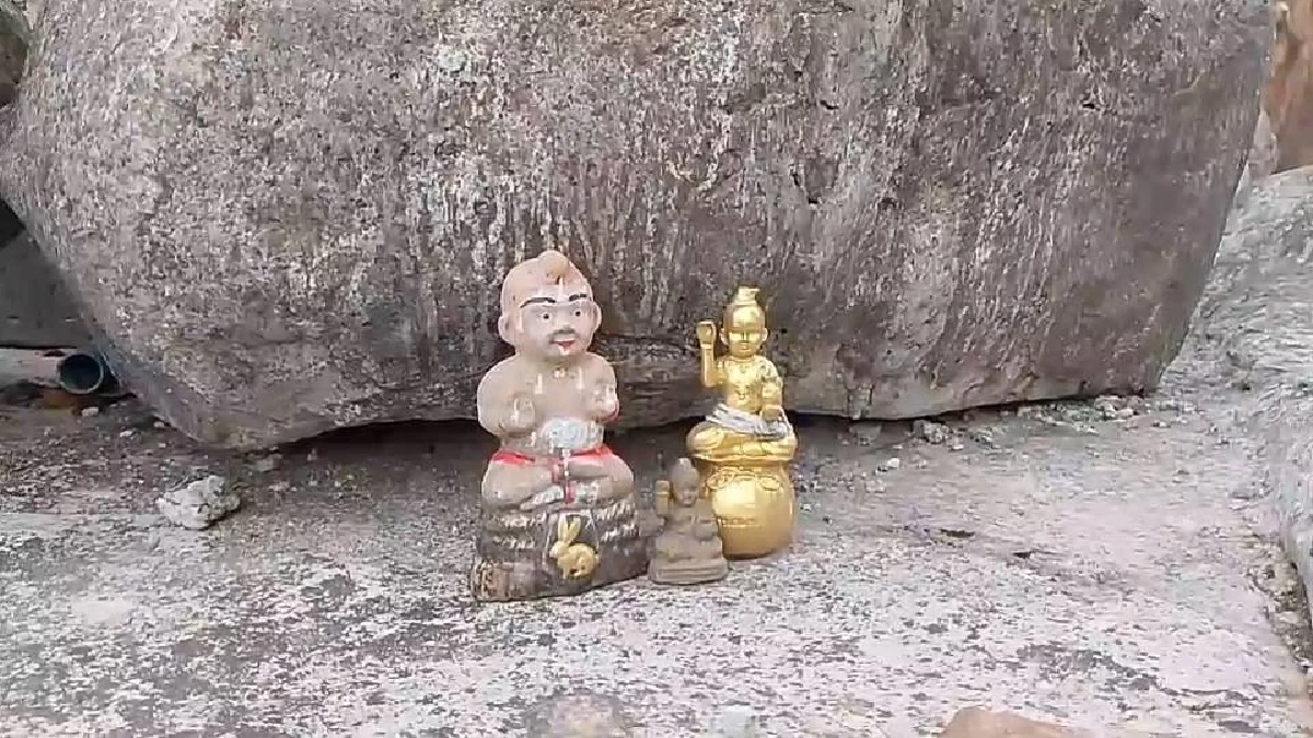 ขนหัวลุก! สายมูขอเลขเด็ด "ท้าววิรูปักษ์" จู่ๆ เสียงเด็กปริศนาทัก ขวดน้ำแดงคว่ำเอง