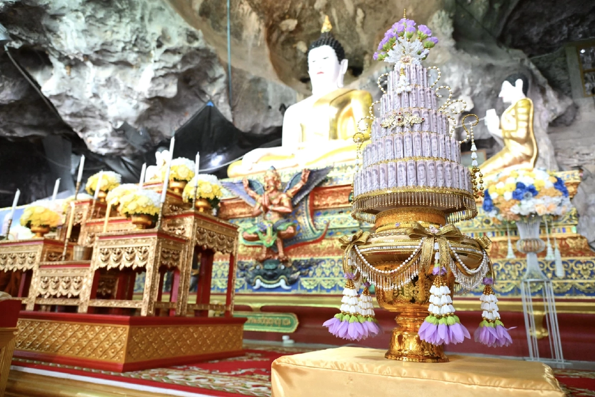เลขเด็ดงวดนี้ 1/6/69 ยอดเงินบุญ "อนุทิน" ทอดผ้าป่า วัดถ้ำเสือ จ.กระบี่