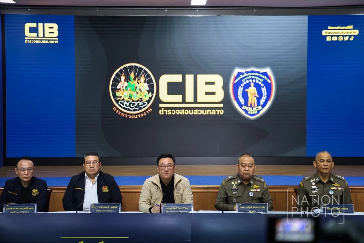 จับได้แล้ว! หลอกคนไทยไปทำงานต่างประเทศ เสียหายรวม 20 ล้านบาท
