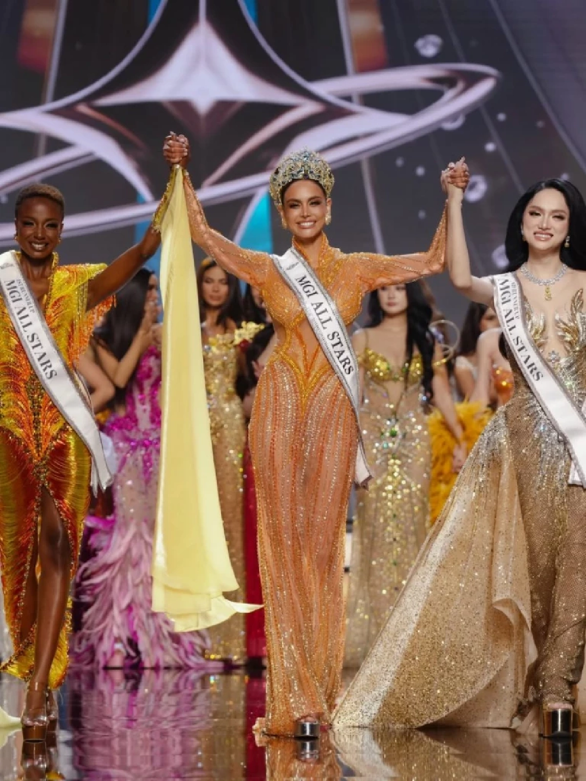 สมศักดิ์ศรี 'วาเนสซา' จาก โคลอมเบีย สร้างประวัติศาสตร์คว้ามงแรก MGI All Star
