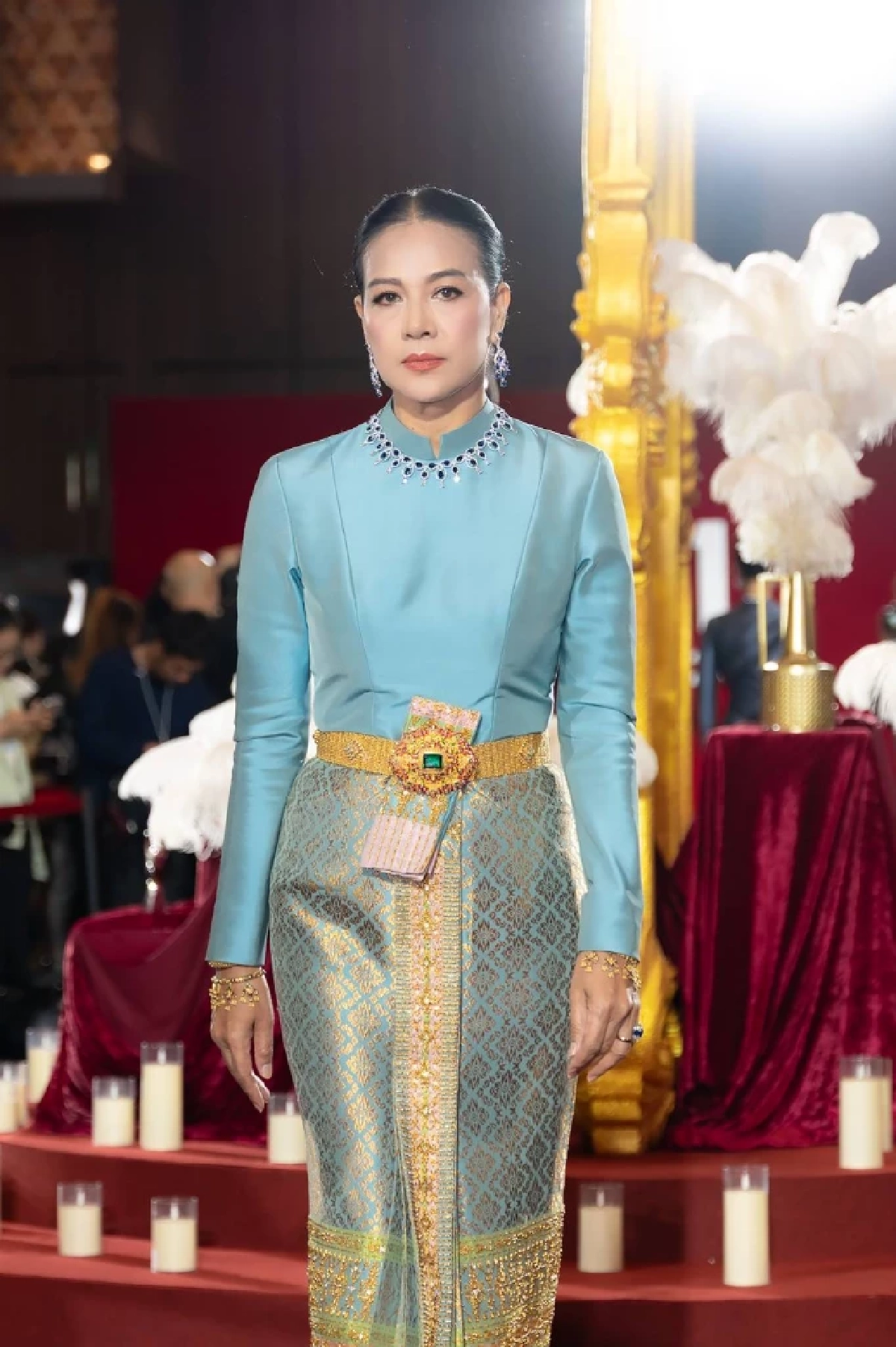 "กบ ปภัสรา" สวยอมตะระดับตำนาน! งามทรงคุณค่าบนพรมแดง KCL Awards2026