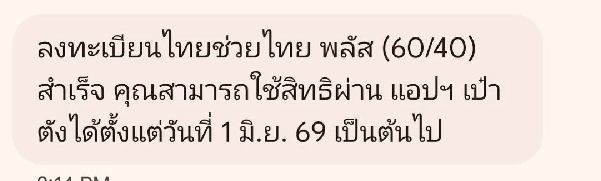 ร้านขายข้าว คาด 'ไทยช่วยไทย พลัส' ช่วยดันยอดขาย เพิ่มสูงสุด 30 %