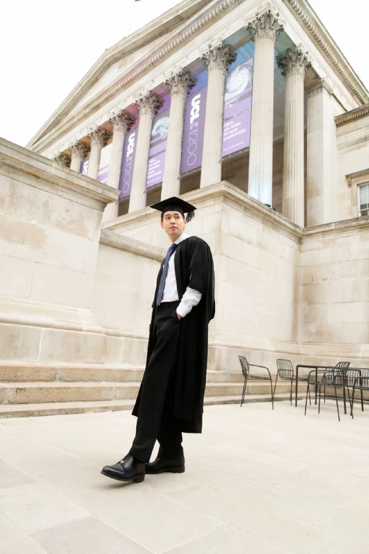 "บิวกิ้น" คว้าปริญญาโท University College London (UCL) ณ กรุงลอนดอน