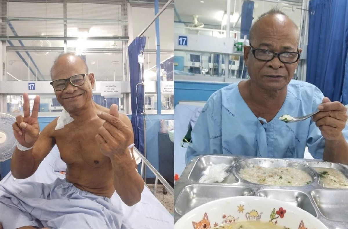 อัปเดต 'สังข์ ดอกสะเดา'สุดบีบหัวใจ ลูกชายตัดสินใจยุติการรักษา