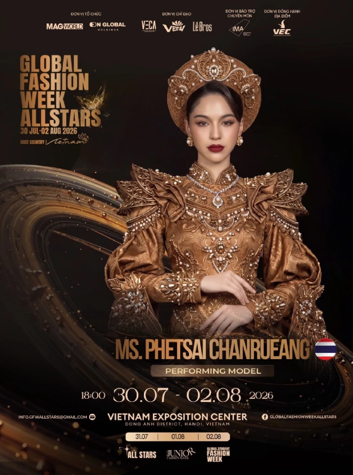 'ลิสต์ทัพซุปตาร์ไทย' ร่วมเฉิดฉาย Fashion Week 2026 กรุงฮานอย '2 ทายาท' ฟินาเล่โชว์ฝีมือ