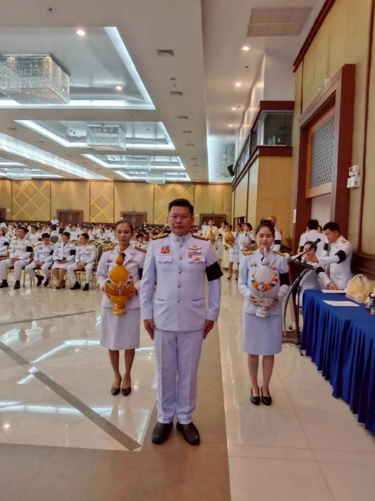 อัยการจังหวัดเเขวงนนท์ นำคณะร่วมกิจกรรมเฉลิมพระเกียรติถวายพระพรพระราชินี