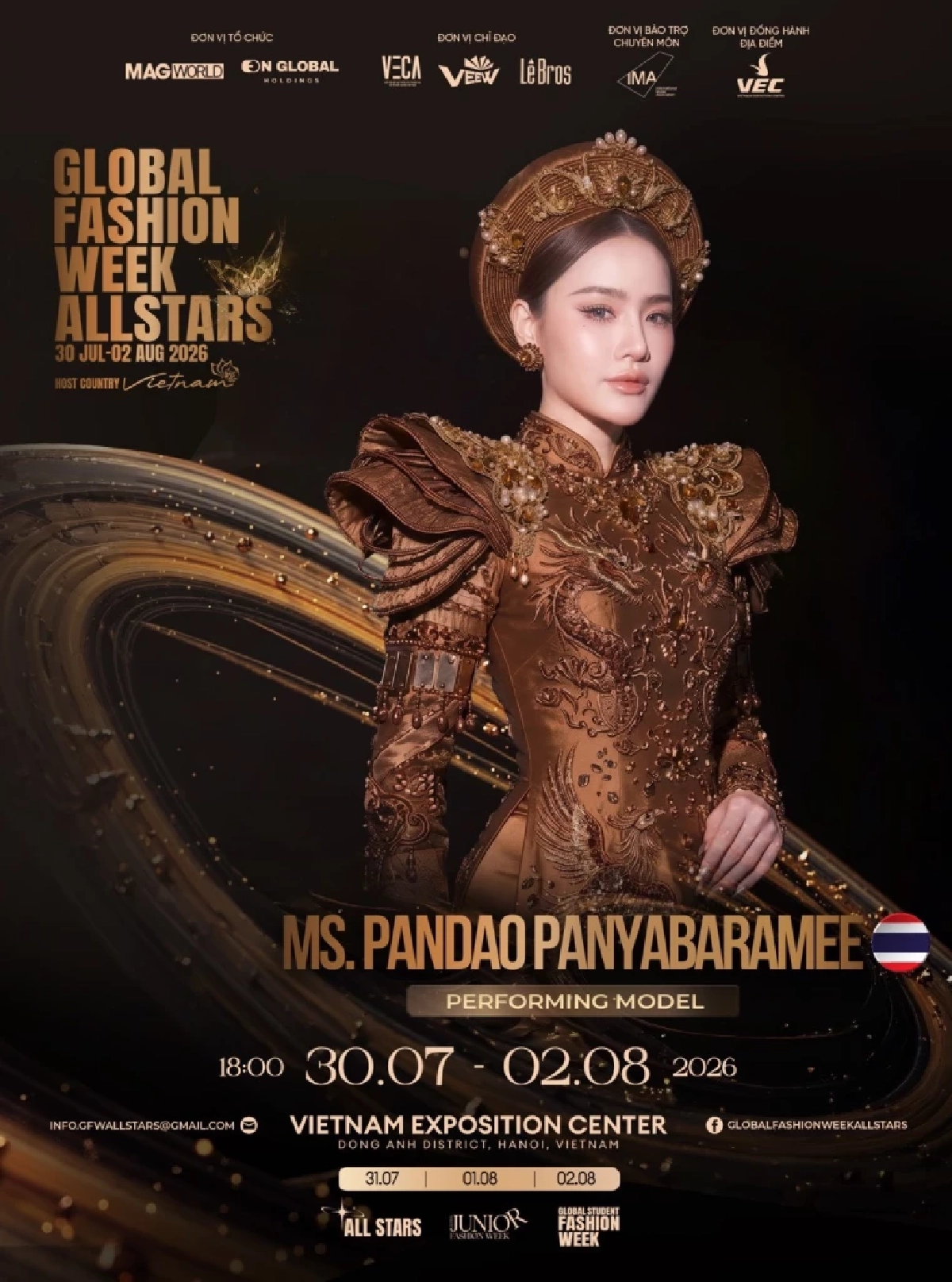 'ลิสต์ทัพซุปตาร์ไทย' ร่วมเฉิดฉาย Fashion Week 2026 กรุงฮานอย '2 ทายาท' ฟินาเล่โชว์ฝีมือ